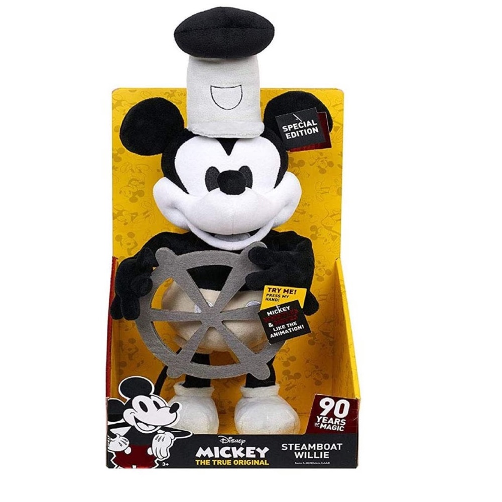 VINTAGE NOSTALGIC Mickey Mouse 90th Special Edition Steamboat Willie